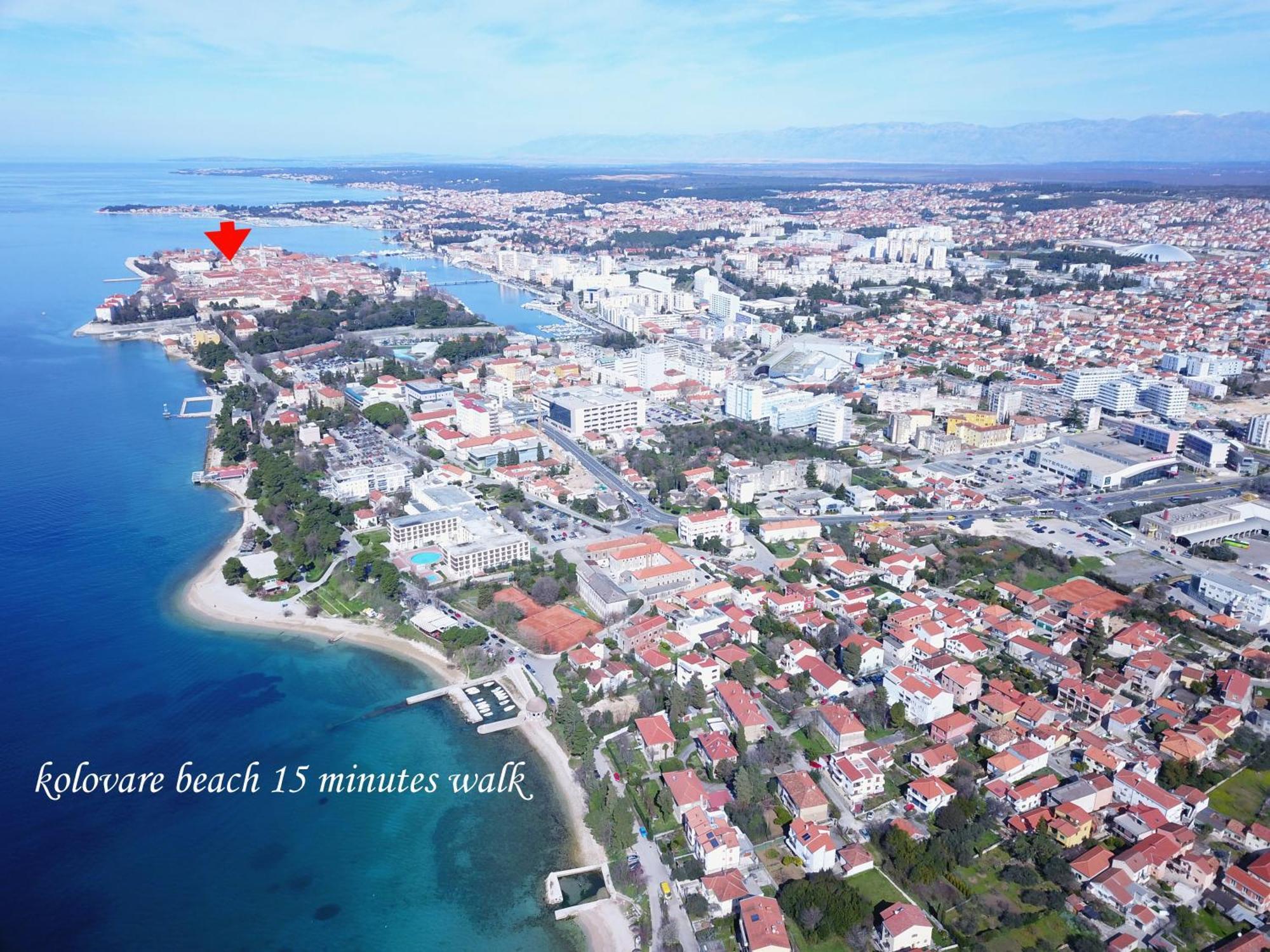 זאדאר Apartment Ema Old Town מראה חיצוני תמונה